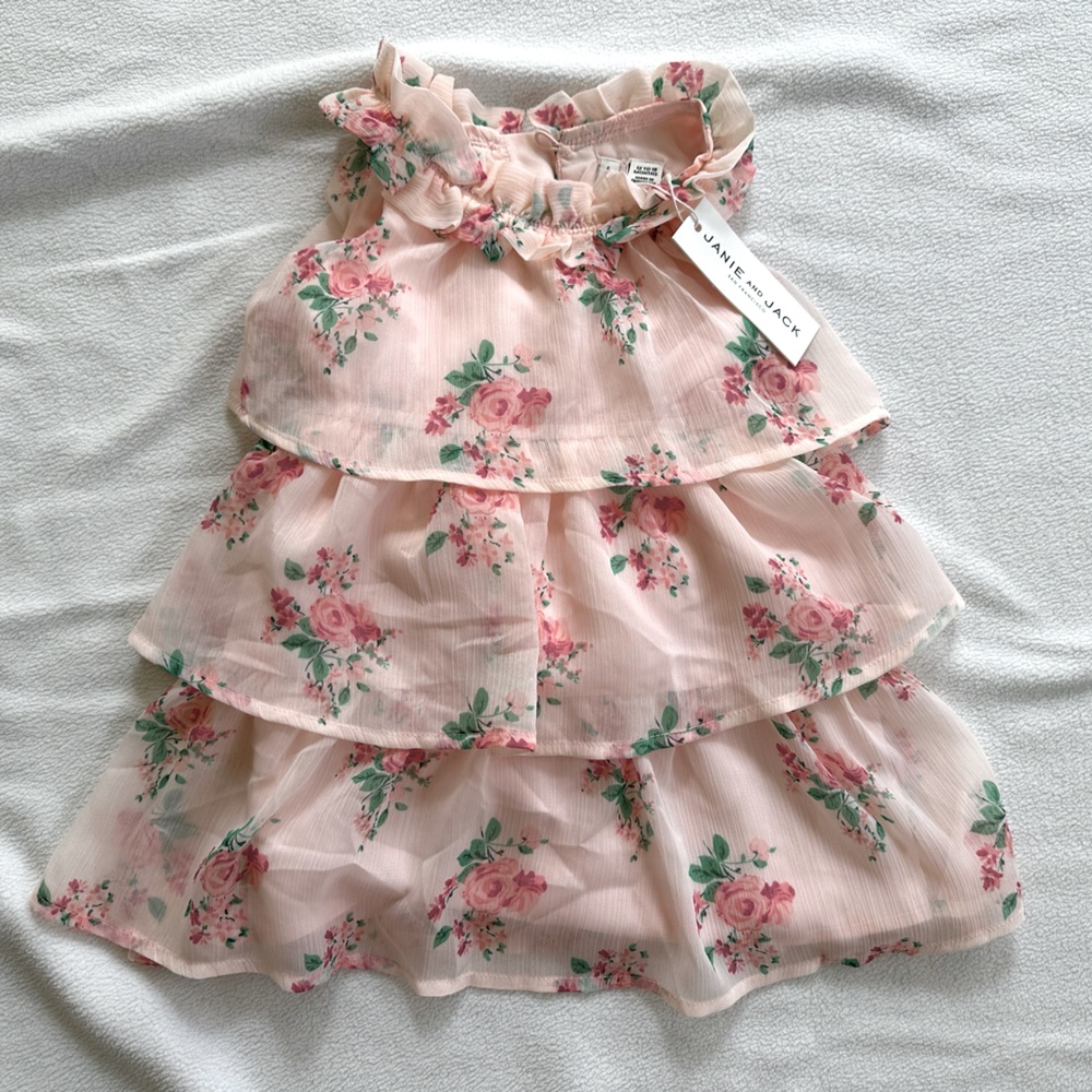 Janie and Jack 12-18 Months Pink Dress